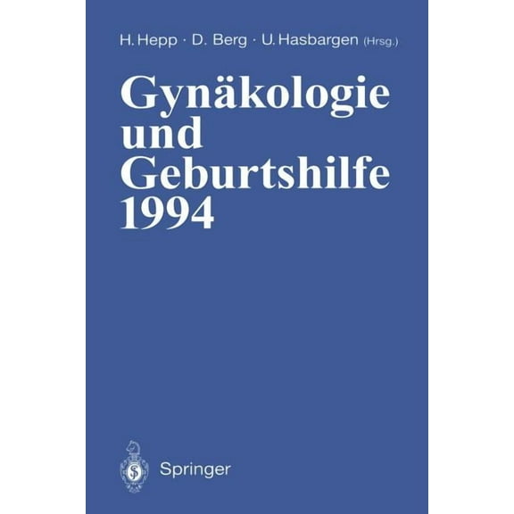 GynÃ¤kologie Und Geburtshilfe 1994, (Paperback)