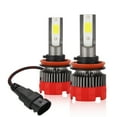 thumbnail image 1 of 2PCS H11 LED Motorcycle Headlights 6000K 6000LM Super Bright Waterproof LED Car Fog Light White, 1 of 7