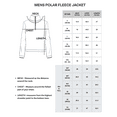 thumbnail image 6 of 2 Pack: Men's Polar Fleece Quarter-Zip Long Sleeve Jacket - Windproof Winter Outdoor Hiking Coat (Available In Big & Tall), 6 of 6