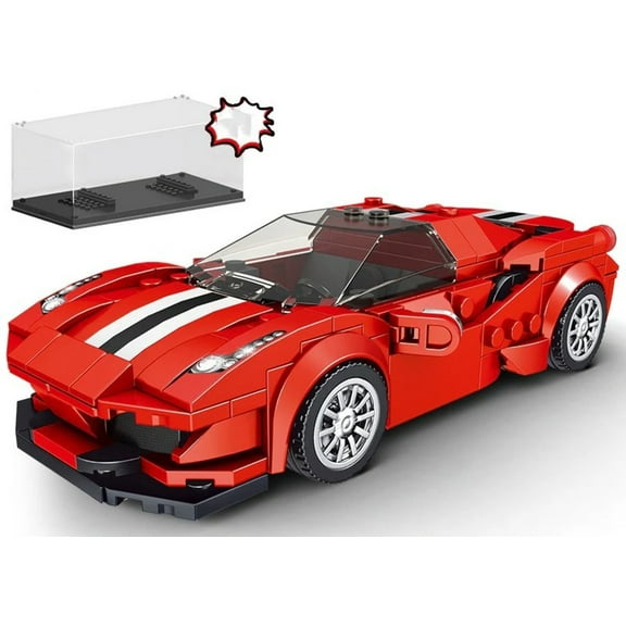 Building MOC Building Blocks Supercar Racing Models