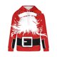 thumbnail image 3 of Sudadera con capucha para hombre, moda, bolsillos, manga larga, estampado navideño, sudadera con capucha, blusa para hombre, blusa de poliéster, 3 of 4