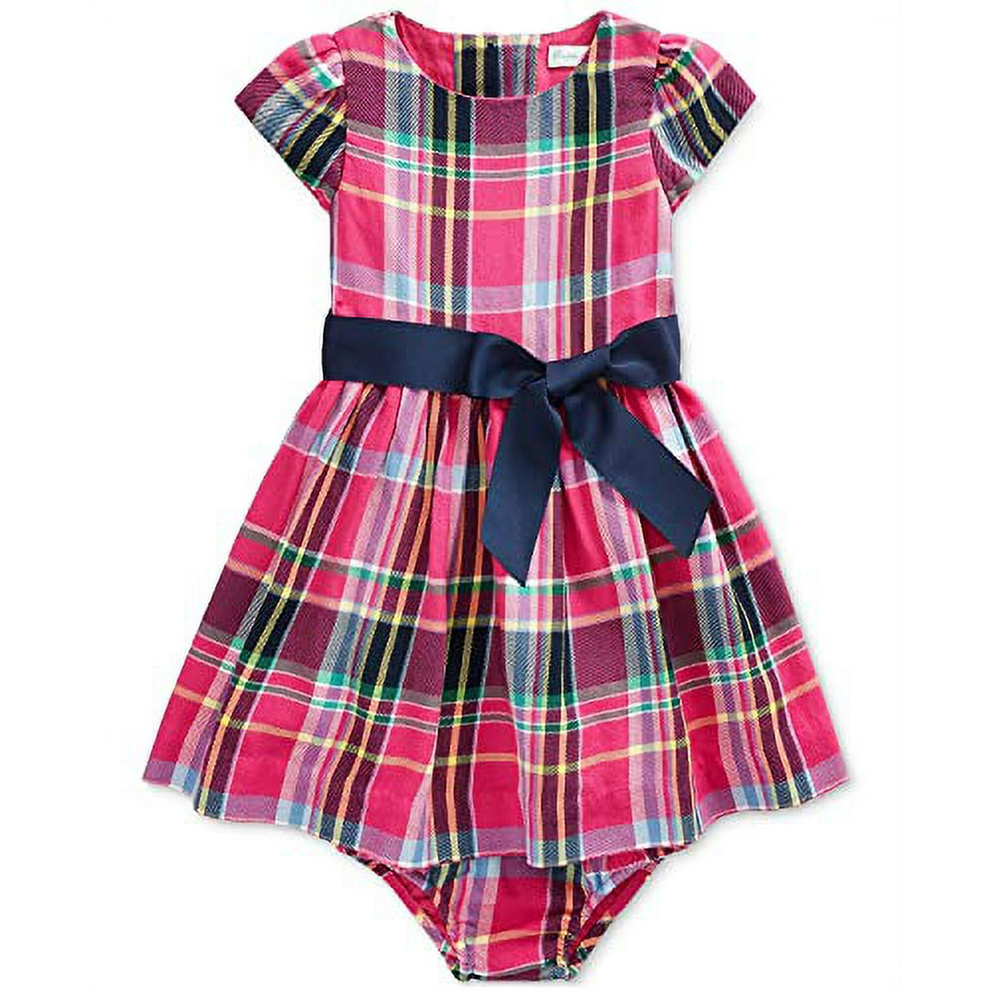 Baby girl red ralph lauren dress clearance