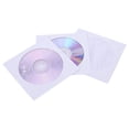thumbnail image 2 of CD DVD Sleeves, DVD CD Media Paper Envelop Sleeves Holder with Clear Window Close Flap wm58, 2 of 5