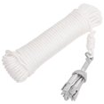 thumbnail image 1 of vidaXL Folding Anchor with Rope Silver 0.7 kg Malleable Iron, 1 of 5