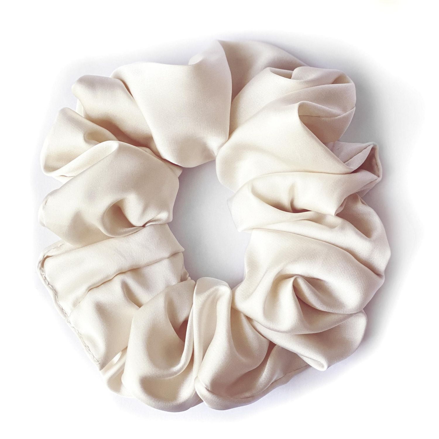 Chouchou crème grande Scunci Chouchou crème ultra-volume