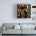 thumbnail image 2 of Canvas Wall Art - Tina Lavoie 'Art Nouveau Beauty VIII' Wall Art for Living Room, Bedroom, or Office DÃ©cor by Trademark Fine Art - 18 x 18 Inches, 2 of 4