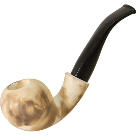 Ceramic Bent Apple Tobacco Pipe - 6