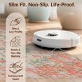 thumbnail image 6 of Design&I 6'x9' Ultra Soft Area Rug, Pink Boho Vintage Farmhouse Distressed Trellis Border Scroll None Fluffy Washable Non Shedding for Guest Room Bedroom Living Room, 6 of 7