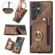 thumbnail image 4 of For Samsung Galaxy S24 Ultra Mobile Phone Case Leather Dark Brown, 4 of 5