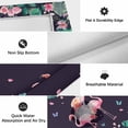thumbnail image 5 of Pink Flamingo Outdoor Rug 3x5 Ft, Non Slip Washable Area Rug, Green Summer Tropical Botanical Black Patio Rugs Carpet Runner, Large Floor Mat for Indoor/Outdoor Deck Porch Camping, 5 of 8