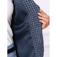thumbnail image 5 of DARING DIVA Women's Notch Lapel Long Sleeve Elegant Business Casual Jacket M Dark Blue, 5 of 6