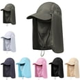thumbnail image 2 of Coofit Sun Cap Foldable Practical Summer Sun Protection Hat Fishing Hat for Outdoors, 2 of 10