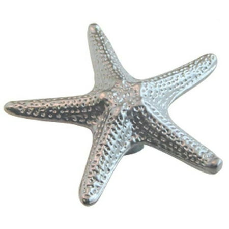 Ultra Hardware 41666 2-3/4" Starfish Satin Chrome Designer's Edge Cabinet Knob