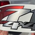 thumbnail image 4 of Chevy Silverado Z71 4X4 Calcomanías Adhesivas (Dimensiones 12.5"" X 4"") - F (2007-2013) Bed Side 1500 2500 Hd (Juego De 2) (Brillo (Serie Premium)), 4 of 5