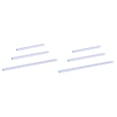 thumbnail image 4 of HOMEMAXS 6 Pcs  Math Ruler Measuring Tool Geometry Tools Clear Math Class Measuring Rulers, 4 of 8