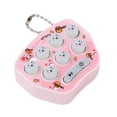 thumbnail image 1 of Llavero de juguete con forma de botón para hámster, mini juego de memoria para hámster, máquina electrónica de juego con botones para hámster, color rosa, 1 of 5