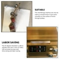 thumbnail image 4 of 45-Degree Angle Slicing Machine Wear-resistant Chamferings Slicer Rustproof Auxiliary Tool Guide Locator Strong Bearing Capacity Gold, 4 of 7