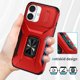 thumbnail image 5 of Funda para GANGXUN iPhone 16 Plus - Soporte metálico, Función magnética, Rojo, 5 of 5