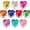 multi colors, variant on NLR FUN Different Colors Big Size Kid Diamond Gemstone Toy Set, 10 Count