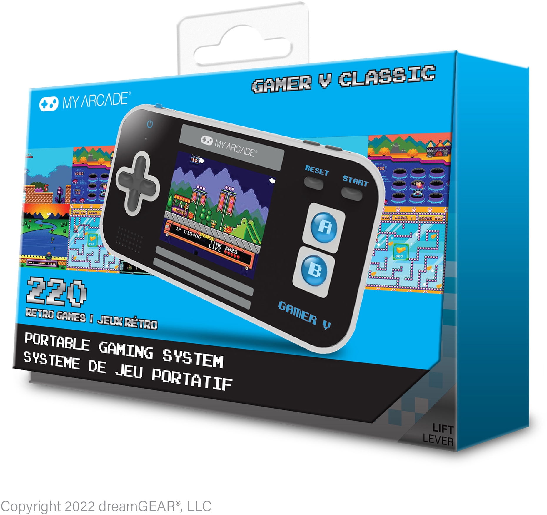 My Arcade Gamer V 220-in-1 Handheld Game System with 2.5" Screen