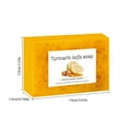 thumbnail image 2 of Fiudx Jabón de Limón y Kójico, Limpiador Iluminador de Cúrcuma, Quitamamanchas En Ácido Kójico, Nutritivo de Leche de Karité, Uso Diario En El Baño, Apto para Todo Tipo de Piel, Fórmula Natural de 10, 2 of 7