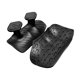 thumbnail image 2 of 2 almohadillas ergonómicas para levantamiento de pesas, sin dedos, para hombres y mujeres Negro, 2 of 8