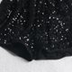 thumbnail image 3 of Pantalones cortos de mujer con lentejuelas, cintura alta y pierna ancha - Ropa de fiesta informal y elegante con cintura elástica, tallas S-XL, 3 of 4