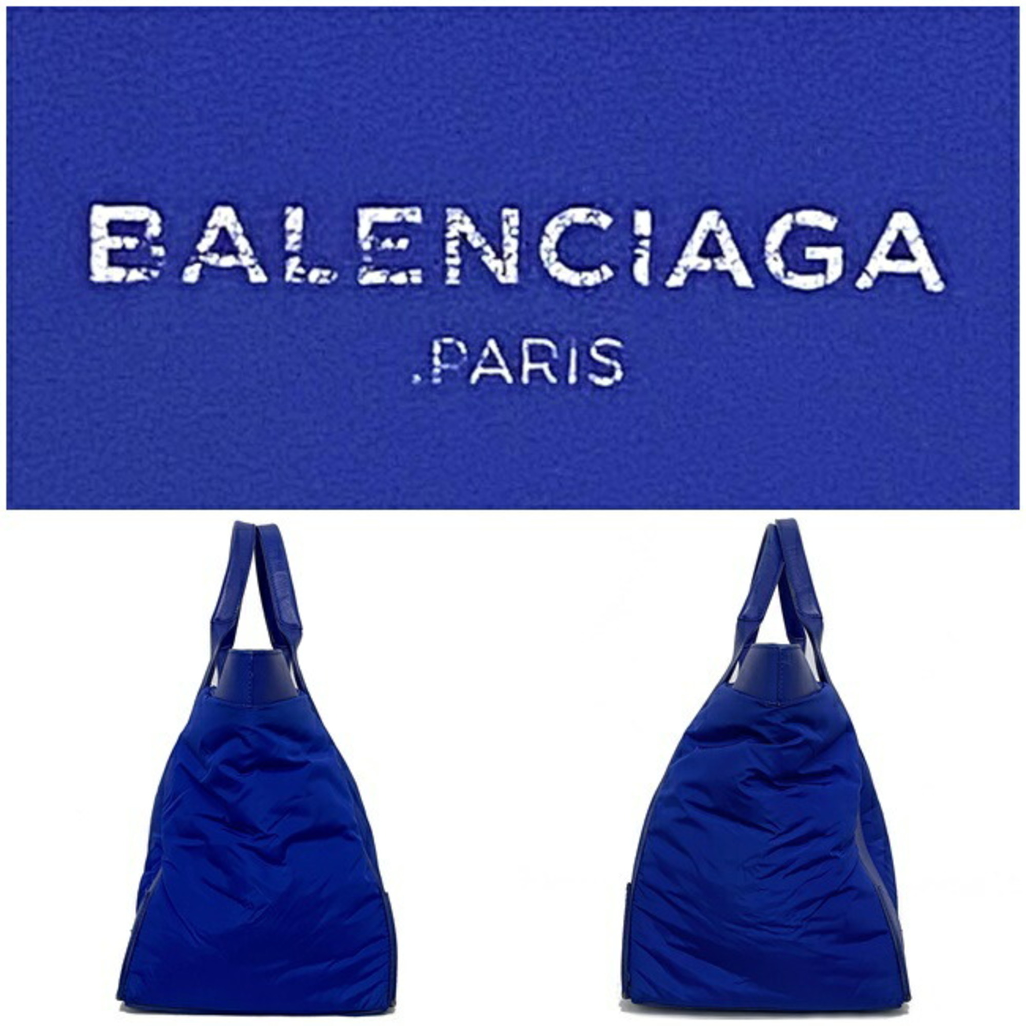 balenciaga blue tote bag