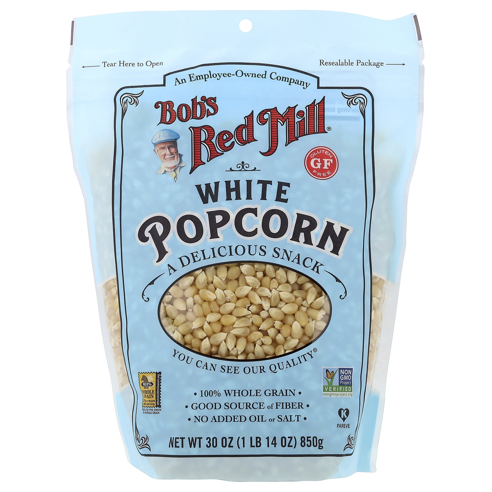 2 pack) Jolly Time Organic Yellow Kernel Popcorn 20 oz - Walmart.com