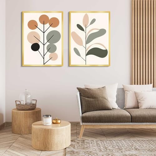 24x32 Picture Frame for Wall Display, 24x32 Gold Picture Frame with HD Plexiglas, 24 x 32 Poster Frame 1 Pack, Display Frame for Vertical or Horizontal, Classic Collection