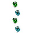 thumbnail image 4 of bedienty Finger Counter Handheld Tally Counters with Sensitive Buttons Finger Ring Golf Digit Stitch Marker Save Power Type 1 2Set, 4 of 6