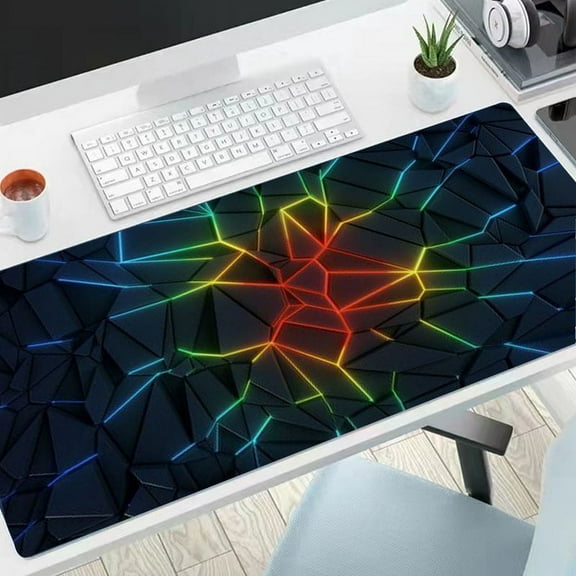 Sense Of Science And Technology Printing Mouse Pad Hot  Computer Lock Edge Keyboard Mat Gamer Accessory Large Desk Pads