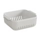 thumbnail image 3 of XWSHYW Utensilios y Gadgets de Cocina. Cesta de Drenaje de Doble Capa para Cocina, Lavabo para Lavar Verduras y Frutas, Tapa Transparente, Lavabo de Pet Engrosado, Lavado de Verduras, 3 of 4