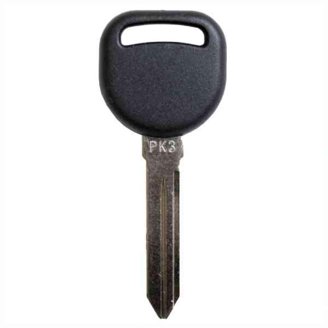 2 Uncut Blank Transponder Keys For Hyundai – ID46 Chip, HY18 Keyway | Nickel/Black