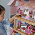 thumbnail image 6 of KidKraft Chelsea Doll Cottage Wooden Dollhouse with 16 Accessories, for 5-Inch Dolls, 6 of 9