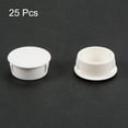 thumbnail image 2 of Unique Bargains Hole Plugs Black Plastic 19mm Snap in Locking Hole Tube Fasteners Cover Flush Type Panel Plugs 50Pcs White 22mm(7/8-inch) 25, 2 of 3