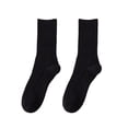 thumbnail image 1 of Jumpingount 5 pares de calcetines de otoño algodón de algodón mediano calcetines transpirables calcetines portátiles accesorios de calzado Accesorios de calzado Negro, 1 of 6