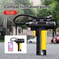 thumbnail image 4 of TIMIFIS Compressor Tire Inflator Portable Inflator Pump For Car Tires 12V Auto Tire Pump With Digital Pressure Gauge, With Emergency LED Light For Car, Bicycle -, 4 of 7