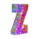 thumbnail image 2 of Fiudx Ofertas relámpago del día, solo en línea Lámpara LED luminosa con 100 cuentas y números del alfabeto para el día de San Valentín, luces decorativas para fiestas, bodas y cumpleaños, 2 of 3