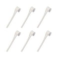 thumbnail image 1 of Pajitas de silicona reutilizables Matsuzay 6 piezas desmontables para beber color Blanco, 1 of 6