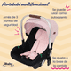 thumbnail image 4 of Carriola 4 En 1 Georgina LX | Reversible | Portabebé Ibaby rosa, 4 of 10