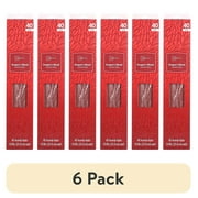 (6 pack) Mainstays Incense Sticks, Dragon's Blood Fragrance (Red), 40 Pack