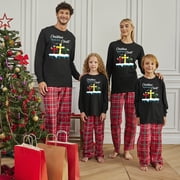 Jesus Christmas Pajamas for Family - Matching Christian Christmas PJs for Xmas Holiday