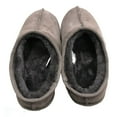 thumbnail image 3 of Kirkland Signature Men's Shearling Genuine Sheepskin Clog Slipper Brown, 3 of 3