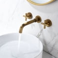 thumbnail image 3 of Bathroom Faucet Wall Mounted Bathroom Sink Faucet, 3 of 7