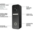 thumbnail image 4 of Logitech Circle View Apple HomeKit- enabled Wired Doorbell with Logitech TrueView Video, Face Recognition Bulk Package Non Retail box, 4 of 7