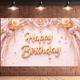 thumbnail image 6 of Colorful Design Birthday Banner Decorative Design Happy Birthday Banner Diamond Decor Birthday Celebration for Birthday Party Kids Party Indoor Decoration, 6 of 6