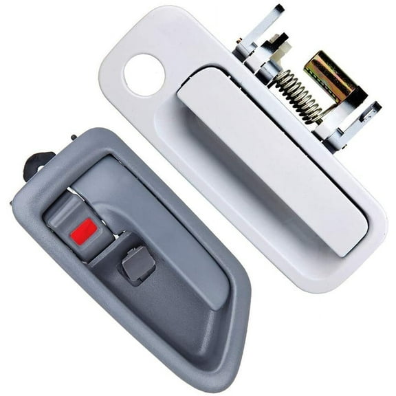CCIYU Door Handles fit for 1994-1997 for Honda for Accord Exterior Interior Front Passenger Right Side(2pcs)
