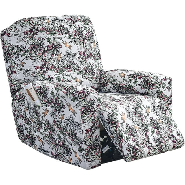 Recliner Slipcovers -Pieces Lazyboy Recliner Covers Recliner Couch Covers Recliner Chair Cover Non Slip Reclining Slipcovers with Storage Pockets Furniture Protector for Living Room