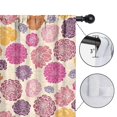 thumbnail image 4 of Blackout Kids Curtains,Pioneer Flower Floral Print Pattern Childrens Insulated Curtains Set Of 2,Bedroom Essentials,Toddler Room Decor 42"x54", 4 of 5